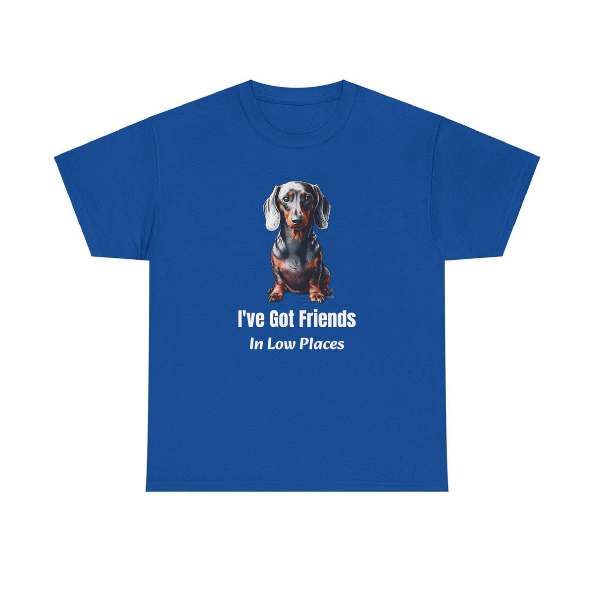 Dachshund Shirt - I've Got Friends In Low Places - Funny Dog Lover Gift - Doxie Mom Tee