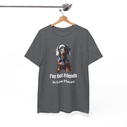 Dachshund Shirt - I've Got Friends In Low Places - Funny Dog Lover Gift - Doxie Mom Tee