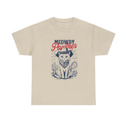 Meowdy Partner Cowboy Cat Shirt - Funny Vintage Western Tee - Cat Lover Gift - Unique Design