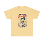 Meowdy Partner Cowboy Cat Shirt - Funny Vintage Western Tee - Cat Lover Gift - Unique Design
