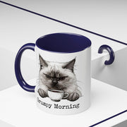Grumpy Cat Mug Wrap - Cute Cat Lover's Gift - 11oz & 15oz Options