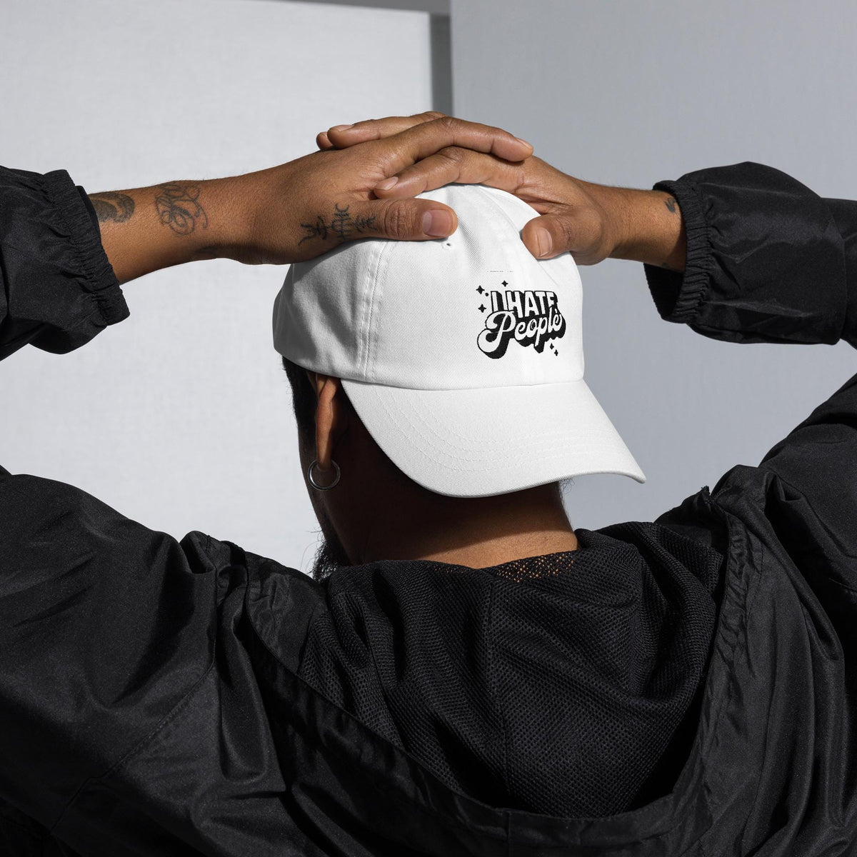 Sassy I Hate People Trucker Hat - Adjustable Fit - Ideal Present for Adults