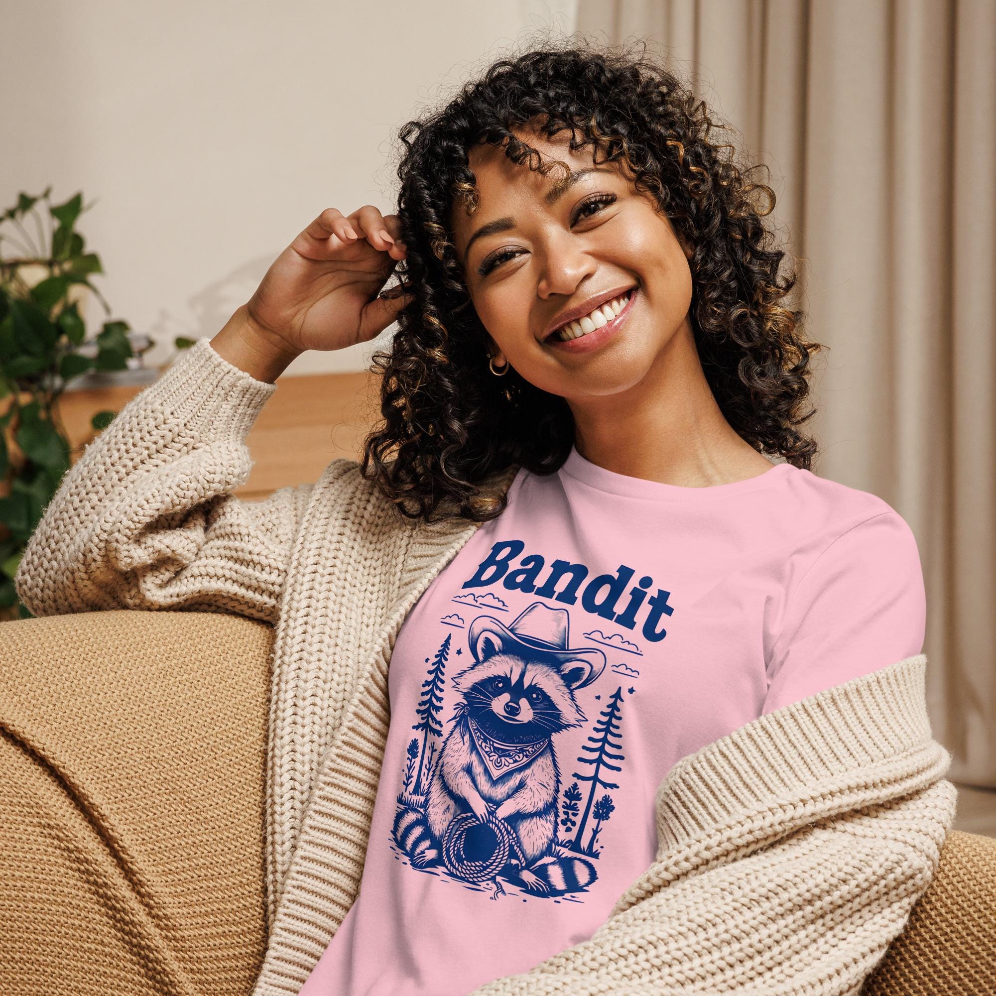Funny Raccoon Shirt - Street Cat Tee - Robber Animal Shirts - Bandit Raccoon Tee Gifts