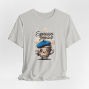 Espresso Yourself Shirt - Vintage Coffee Lover Tee - Perfect Gift for Barista - Funny Coffee Shirt