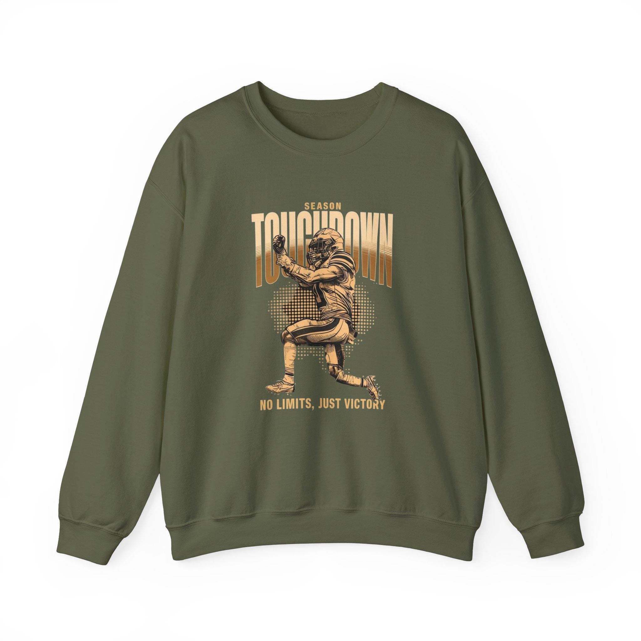 Game Day Ready Touch Down Sweatshirt - Football Season Apparel