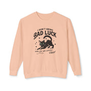 Bad Luck Black Cat Shirt - Cat Mom Sweatshirt - Funny Cat Lover Gift - Unique Black Cat Apparel