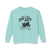 Bad Luck Black Cat Shirt - Cat Mom Sweatshirt - Funny Cat Lover Gift - Unique Black Cat Apparel