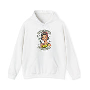 Sassy Retro Untruthful Despicable Hoodie - Funny Completely Unhinged Graphic Sweatshirt - Unique Gift for Friends