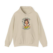 Sassy Retro Untruthful Despicable Hoodie - Funny Completely Unhinged Graphic Sweatshirt - Unique Gift for Friends