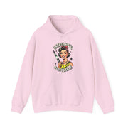 Sassy Retro Untruthful Despicable Hoodie - Funny Completely Unhinged Graphic Sweatshirt - Unique Gift for Friends