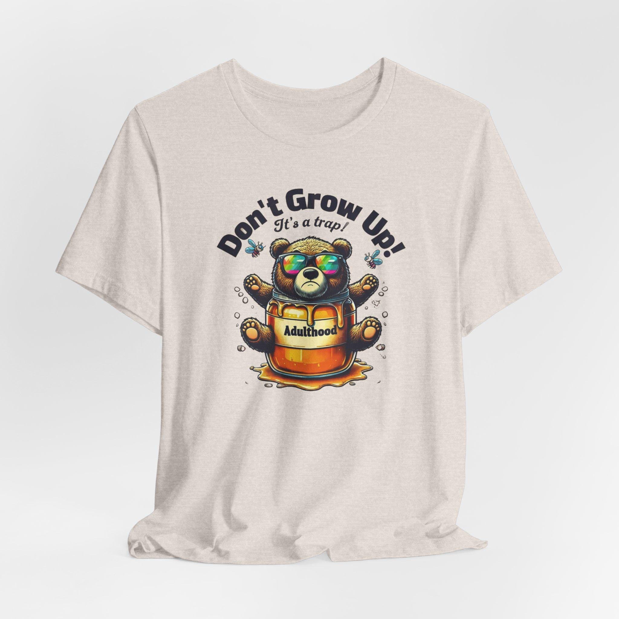 Don&#39;t Grow Up It&#39;s a Trap T-shirt - Funny Adulting Tee - Gift for Young at Heart