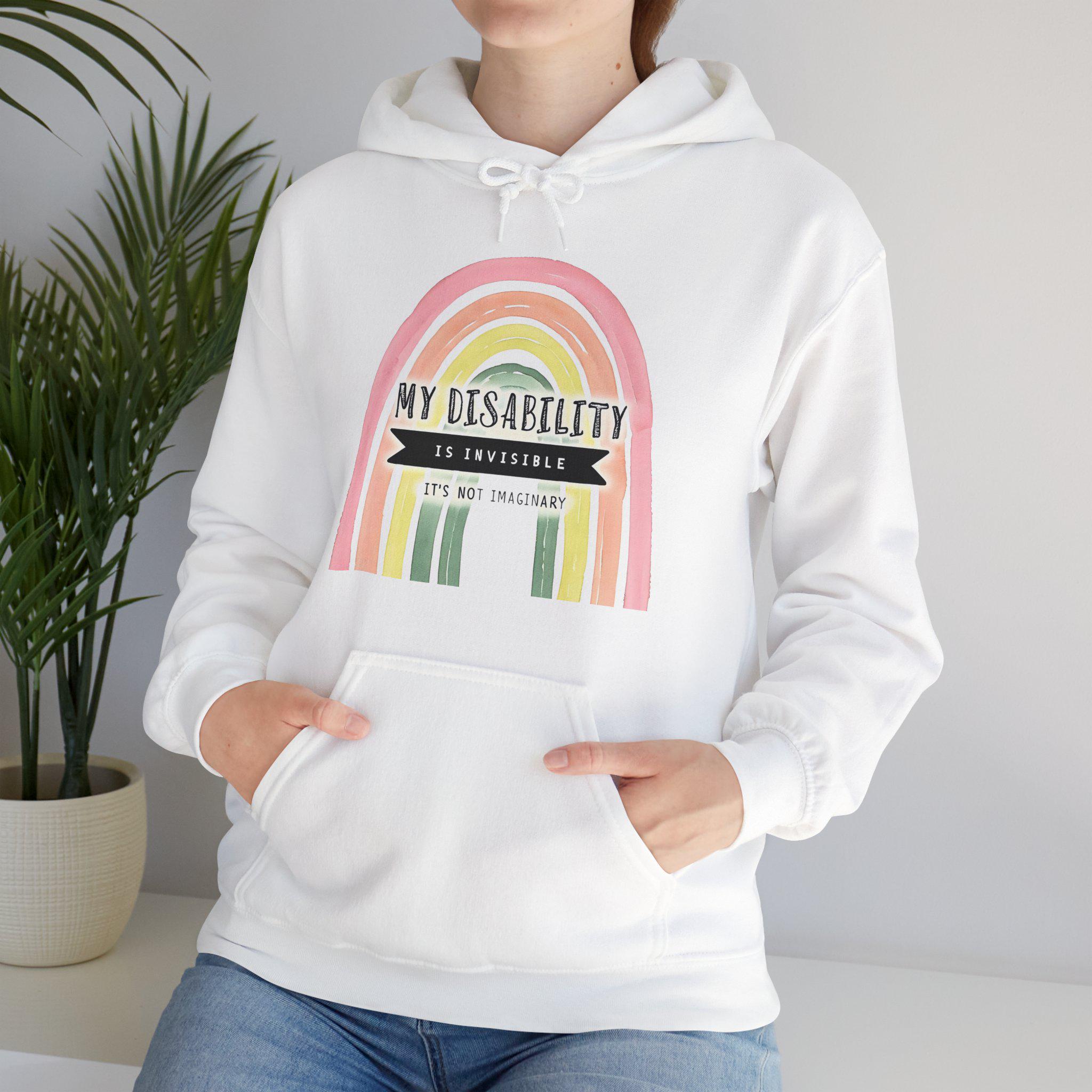 My Invisible Illness Hoodie - Chronic Illness Awareness Sweatshirt - Funny Gift for Spoonies