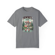 Cowboy Like Me Racoon Graphic Tee - Western Cowgirl Vintage Chic - Trendy Merch for Fans