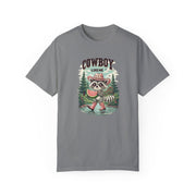 Cowboy Like Me Racoon Graphic Tee - Western Cowgirl Vintage Chic - Trendy Merch for Fans