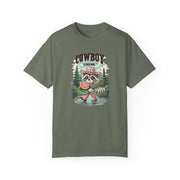 Cowboy Like Me Racoon Graphic Tee - Western Cowgirl Vintage Chic - Trendy Merch for Fans