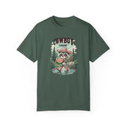 Cowboy Like Me Racoon Graphic Tee - Western Cowgirl Vintage Chic - Trendy Merch for Fans