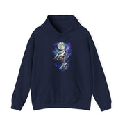 Northern Lights Wolf Hoodie Wolf Lover Sweater