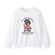Sassy Retro Sweatshirt - Funny You Curse Too Much Top - Graphic Sweatshirt