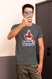 Canada Not for Sale - Maple Leaf Shirt - Proud Canadian Apparel - Unique Gift for Canadians