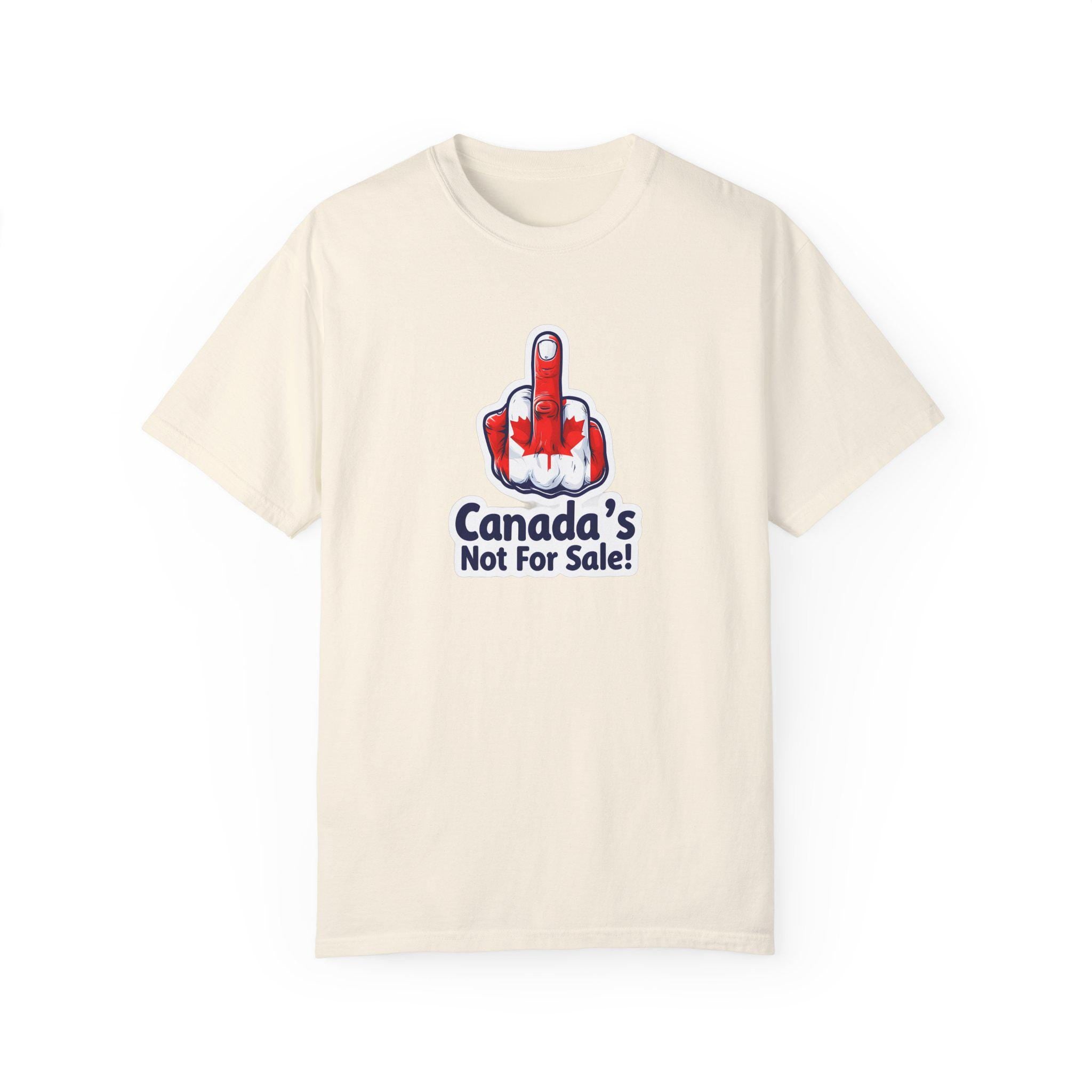 Canada Not for Sale - Maple Leaf Shirt - Proud Canadian Apparel - Unique Gift for Canadians