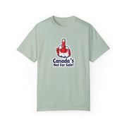 Canada Not for Sale - Maple Leaf Shirt - Proud Canadian Apparel - Unique Gift for Canadians