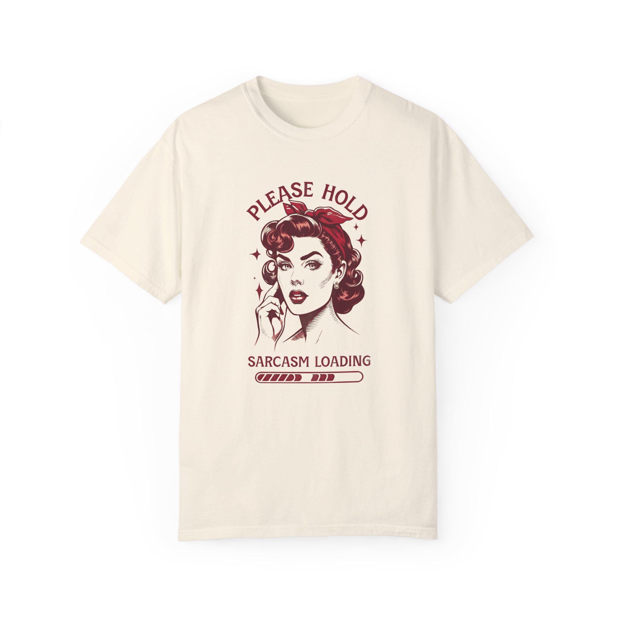 Vintage Sarcasm Unisex T-Shirt, Retro Humor Tee, Gift for Sarcastic Friends, Casual Wear, Fun Statement Shirt, Great for Birthdays