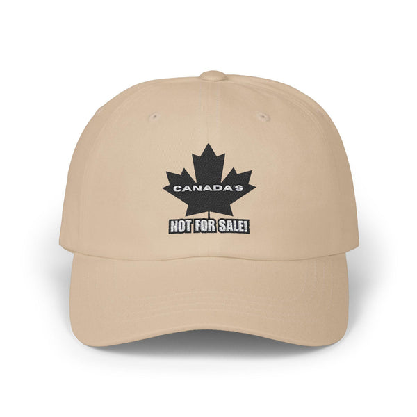 Canada Is Not For Sale - Embroidered Dad Hat - Adjustable Cap - Proud To Be Canadian