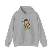 Sassy Retro Untruthful Despicable Hoodie - Funny Completely Unhinged Graphic Sweatshirt - Unique Gift for Friends