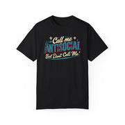 Anti-Social Graphic T-Shirt: Introvert Humor, Sarcastic Tee