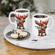 Moosin' Around Canada Mug - Fun Wildlife Gift - Cute Moose Mug - Perfect for Coffee Lovers