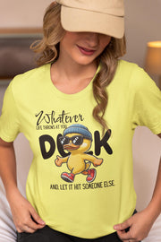 Whatever Life Throws At You - Snarky Graphic T Shirt - Funny Sarcastic Design