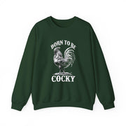 Funny Chicken Crewneck Sweatshirt, Chicken Lover Gift, Gifts For Farmers,  Cocky Roaster Shirt, Farm Life