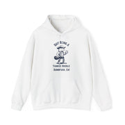 Humorous Canadian Slang Hoodie - Quit Being a Yankee Doodle Dumf*ck, Eh! - Funny Gift for Friends