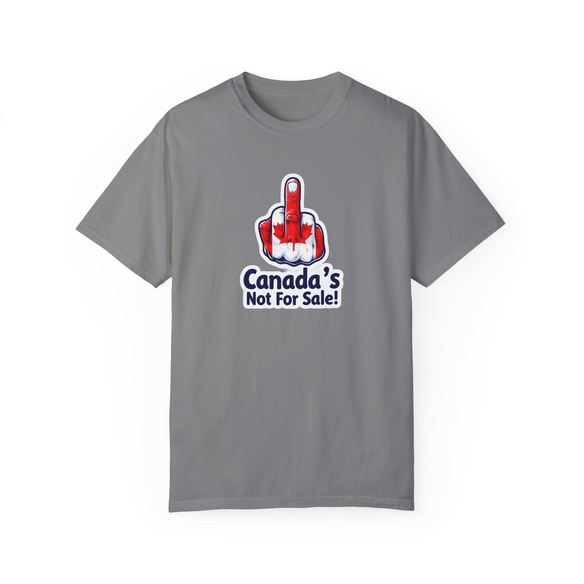 Canada Not for Sale - Maple Leaf Shirt - Proud Canadian Apparel - Unique Gift for Canadians