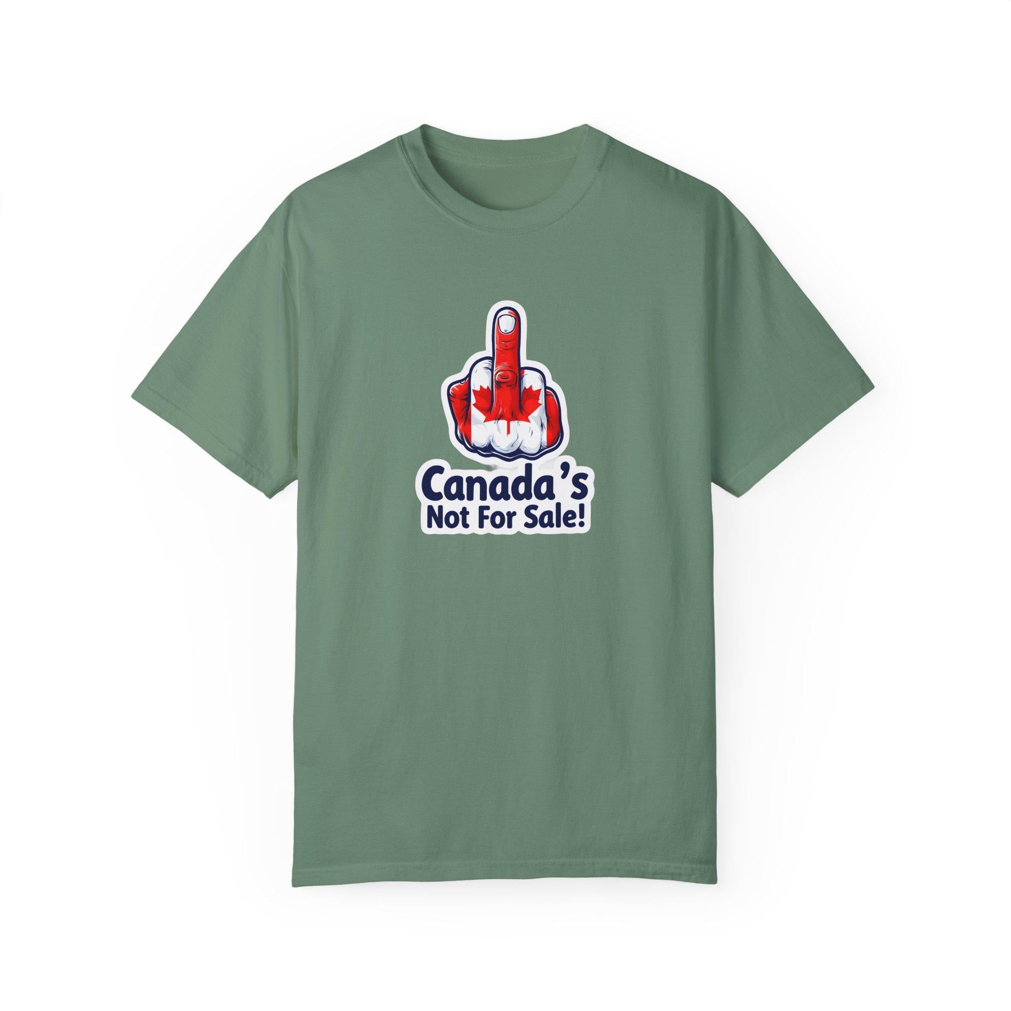 Canada Not for Sale - Maple Leaf Shirt - Proud Canadian Apparel - Unique Gift for Canadians