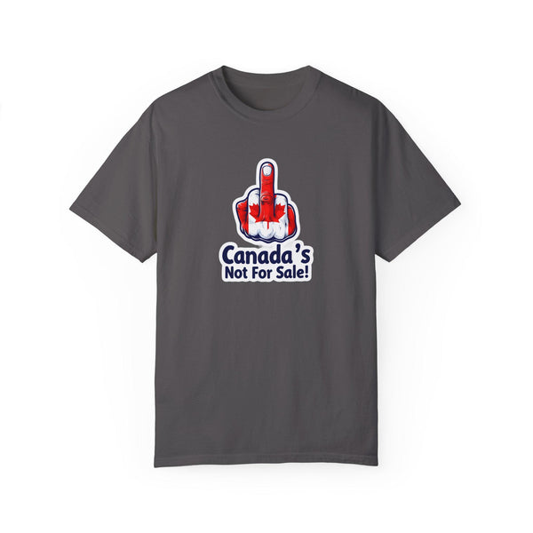 Canada Not for Sale - Maple Leaf Shirt - Proud Canadian Apparel - Unique Gift for Canadians