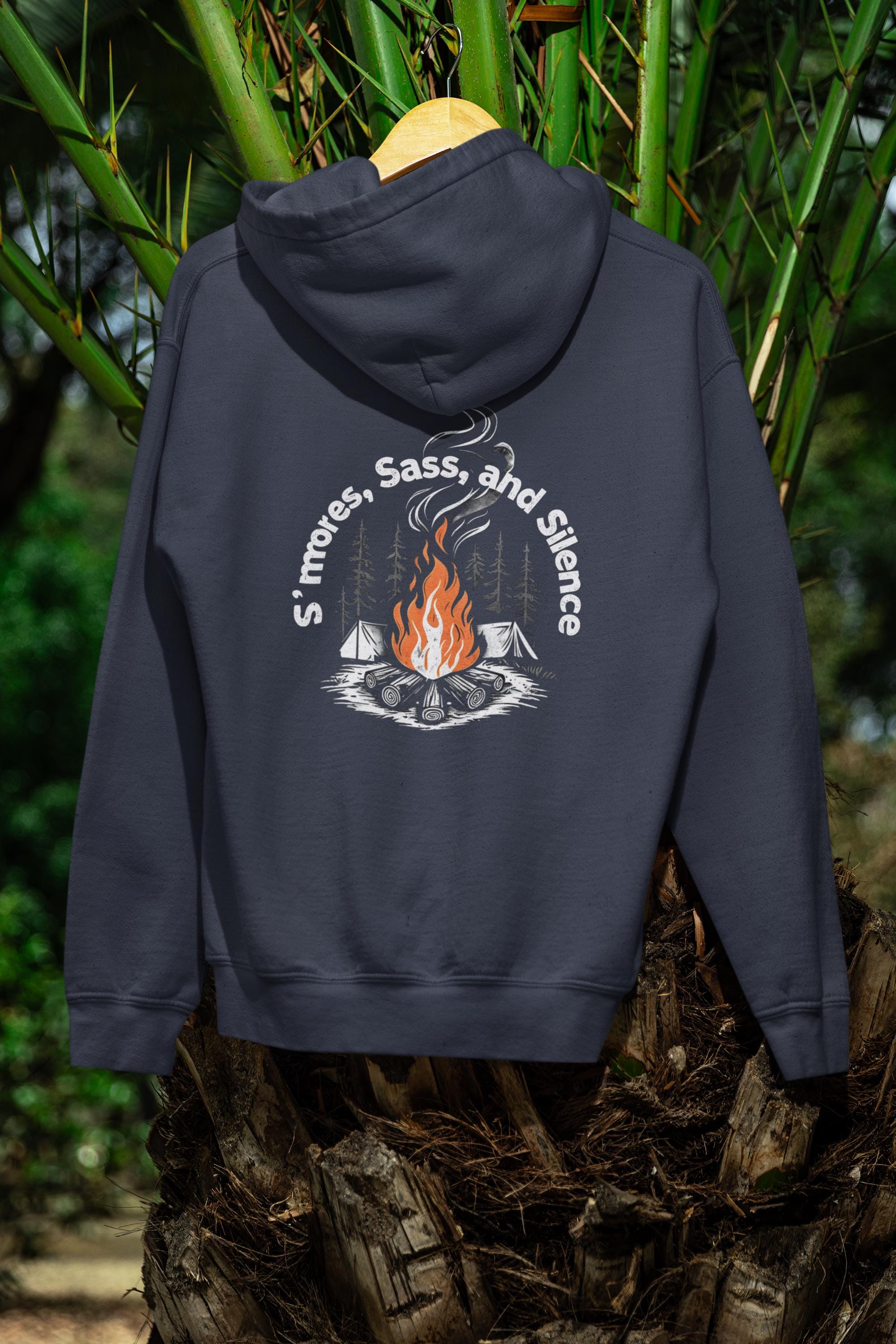 Camping Sweater - Nature Lover Gift - Outdoor Enthusiast Crewneck - Pine Tree Sweatshirt