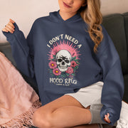 Unique Skull Mood Ring Face Sweater - Cozy Pullover for Emotion Lovers