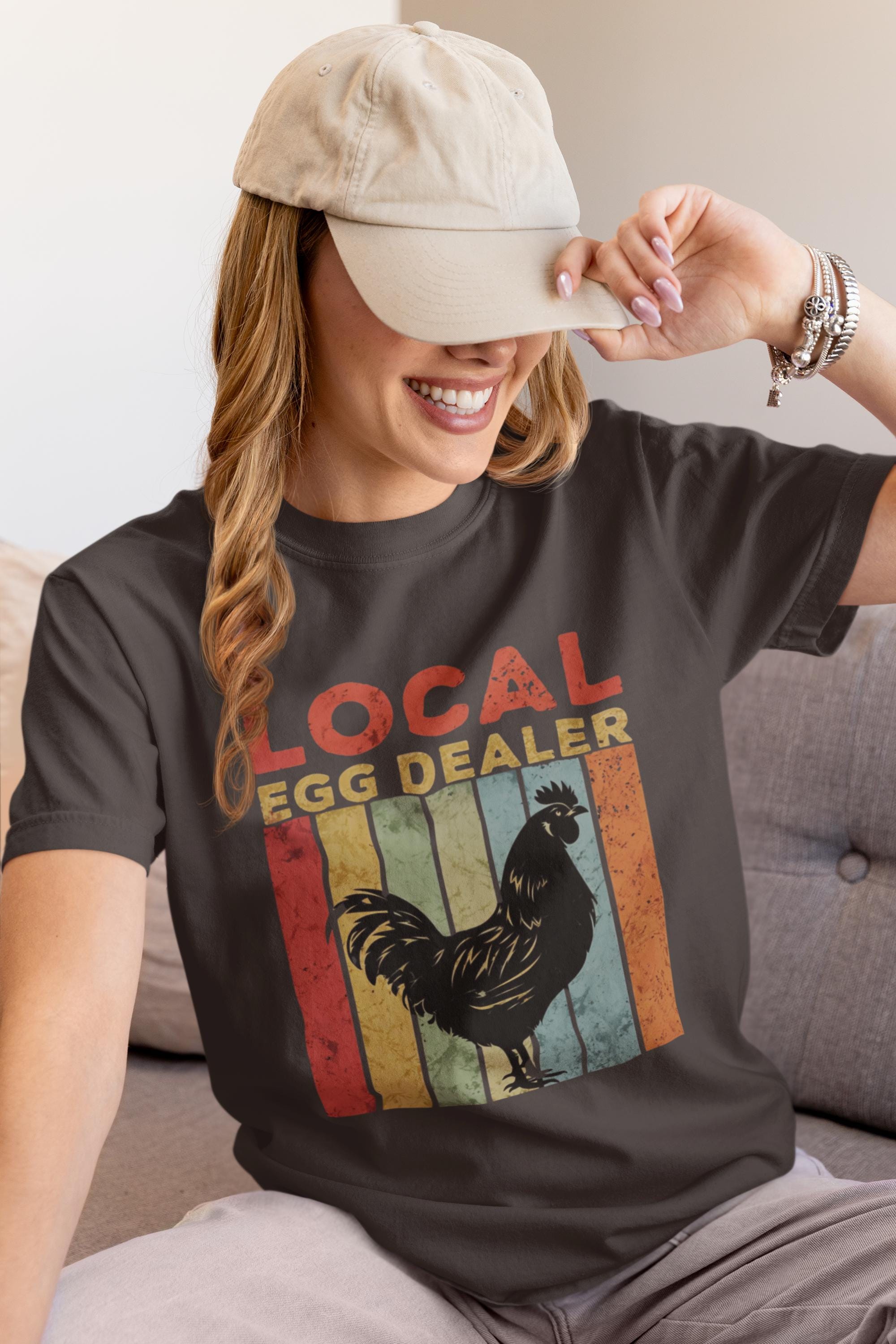 Local Egg Dealer T-Shirt, Fun Farm Tee, Gift for Farmers, Backyard Chicken Lover, Funny Agriculture Shirt