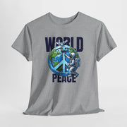 Vintage Worldpeace Shirt - Soft Cotton - Ideal for Casual Wear - Spread Love and Peace