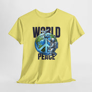 Vintage Worldpeace Shirt - Soft Cotton - Ideal for Casual Wear - Spread Love and Peace