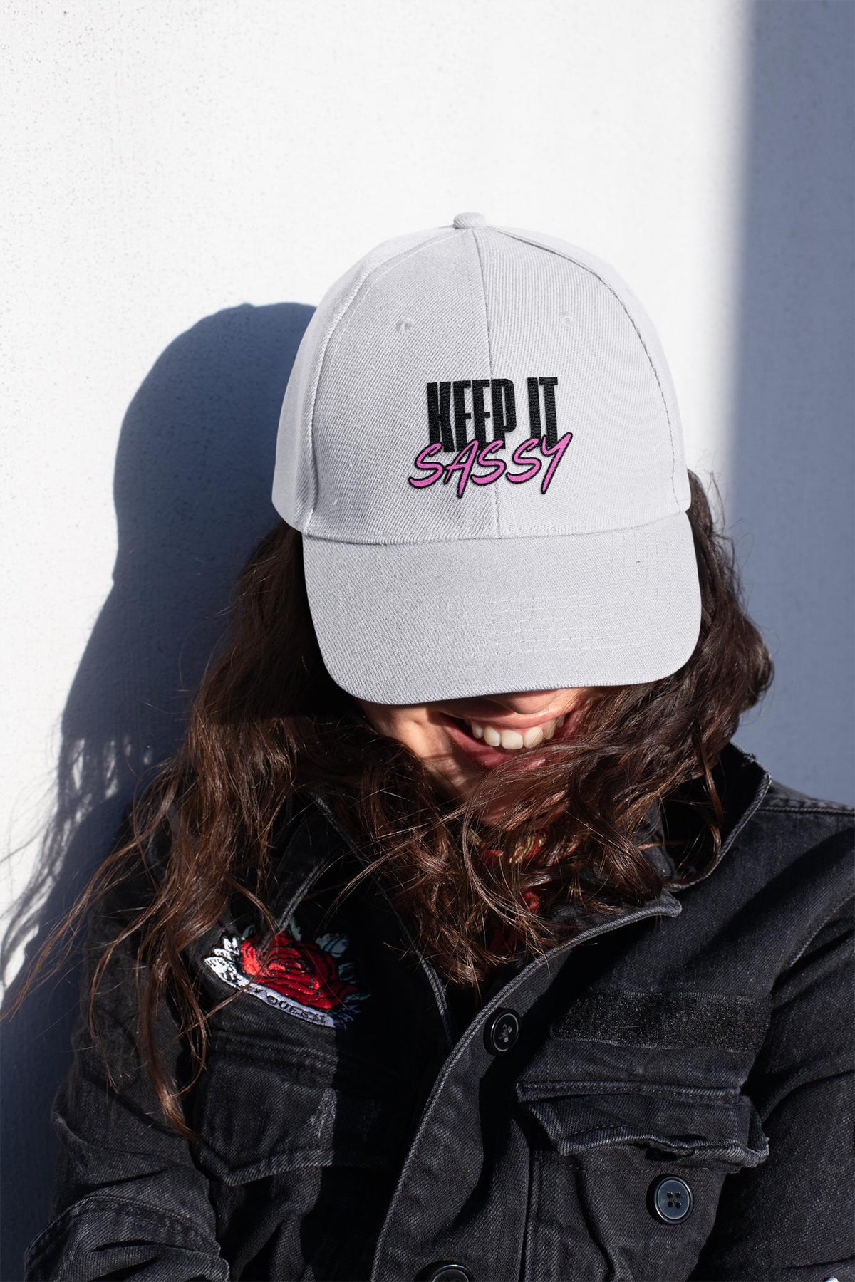 Sassy Baseball Cap, Keep It Sassy Hat, Cute Sassy Gift, Sassy Quotes, Perfect Gift for Trendy Moms and Friends