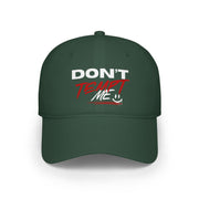 Don't Tempt Me Baseball Cap, Quirky Graphic Hat, Stylish Accessory, Fun Headwear For Casual Wear