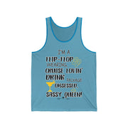 Sassy Cruise Tank Top: Girls Trip Vacation Tee