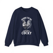 Funny Chicken Crewneck Sweatshirt, Chicken Lover Gift, Gifts For Farmers,  Cocky Roaster Shirt, Farm Life