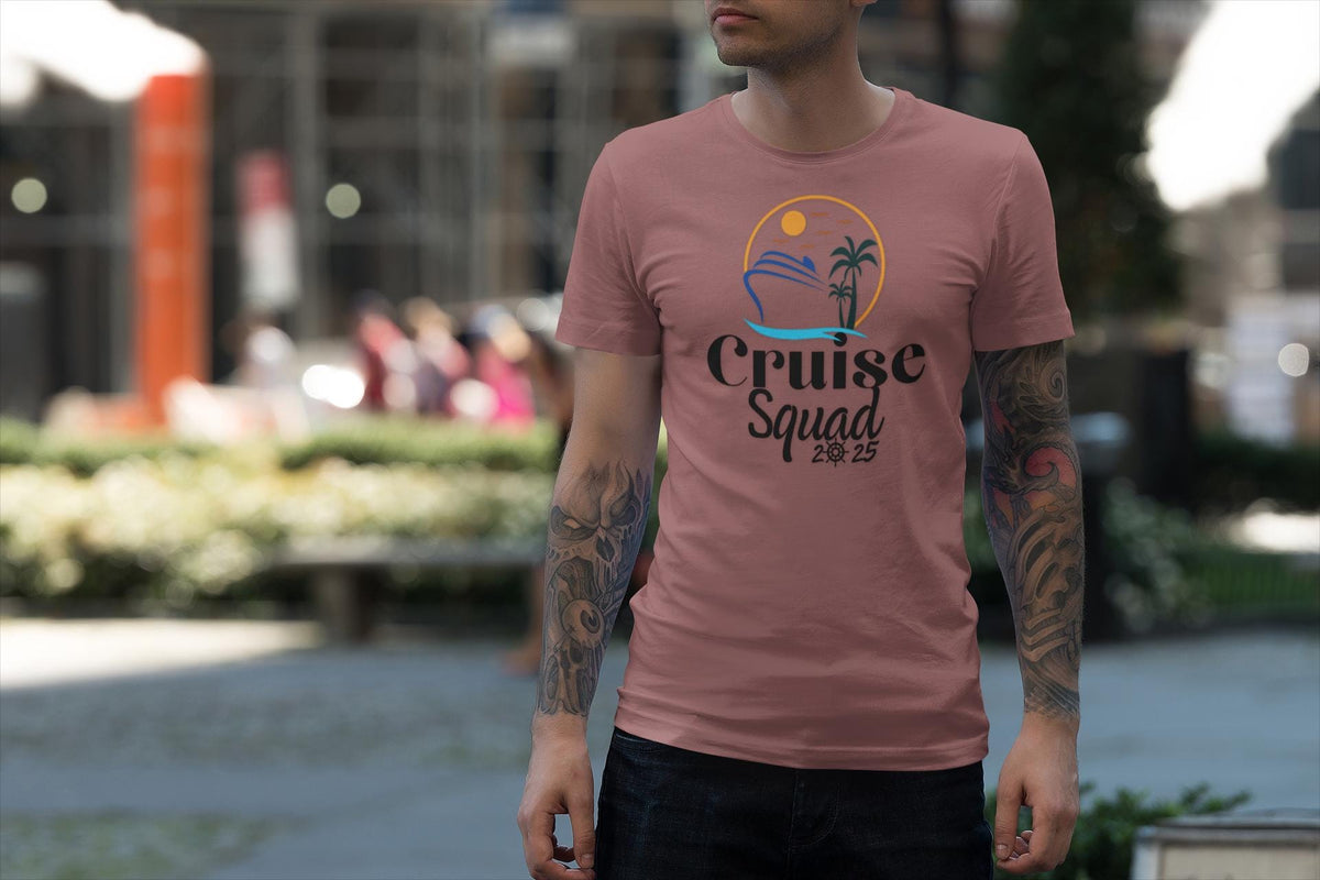 Cruise Squad Trip Shirt, Family Matching Vacation Tee, Fun Cruise Shirts, Group Cruise Apparel for 2025