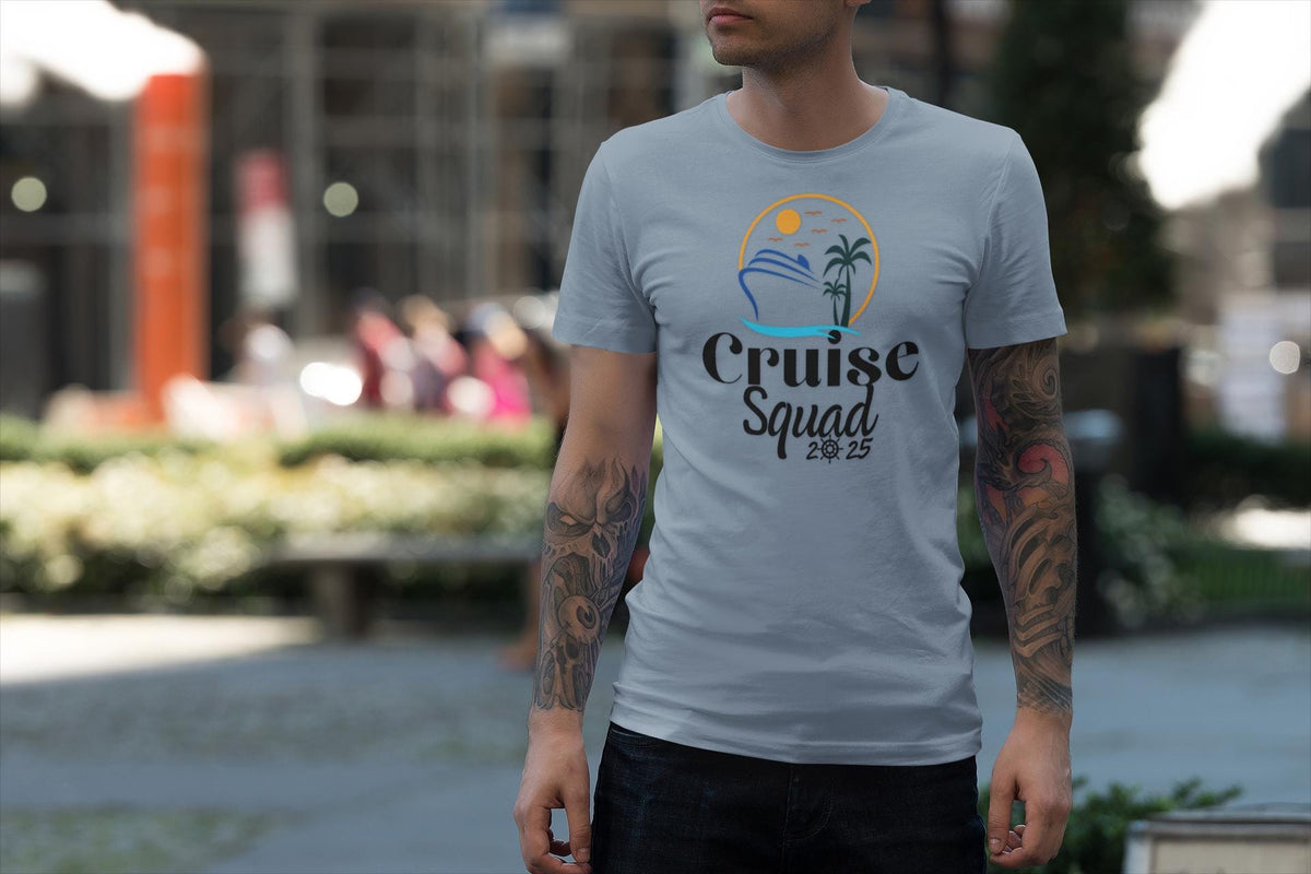 Cruise Squad Trip Shirt, Family Matching Vacation Tee, Fun Cruise Shirts, Group Cruise Apparel for 2025