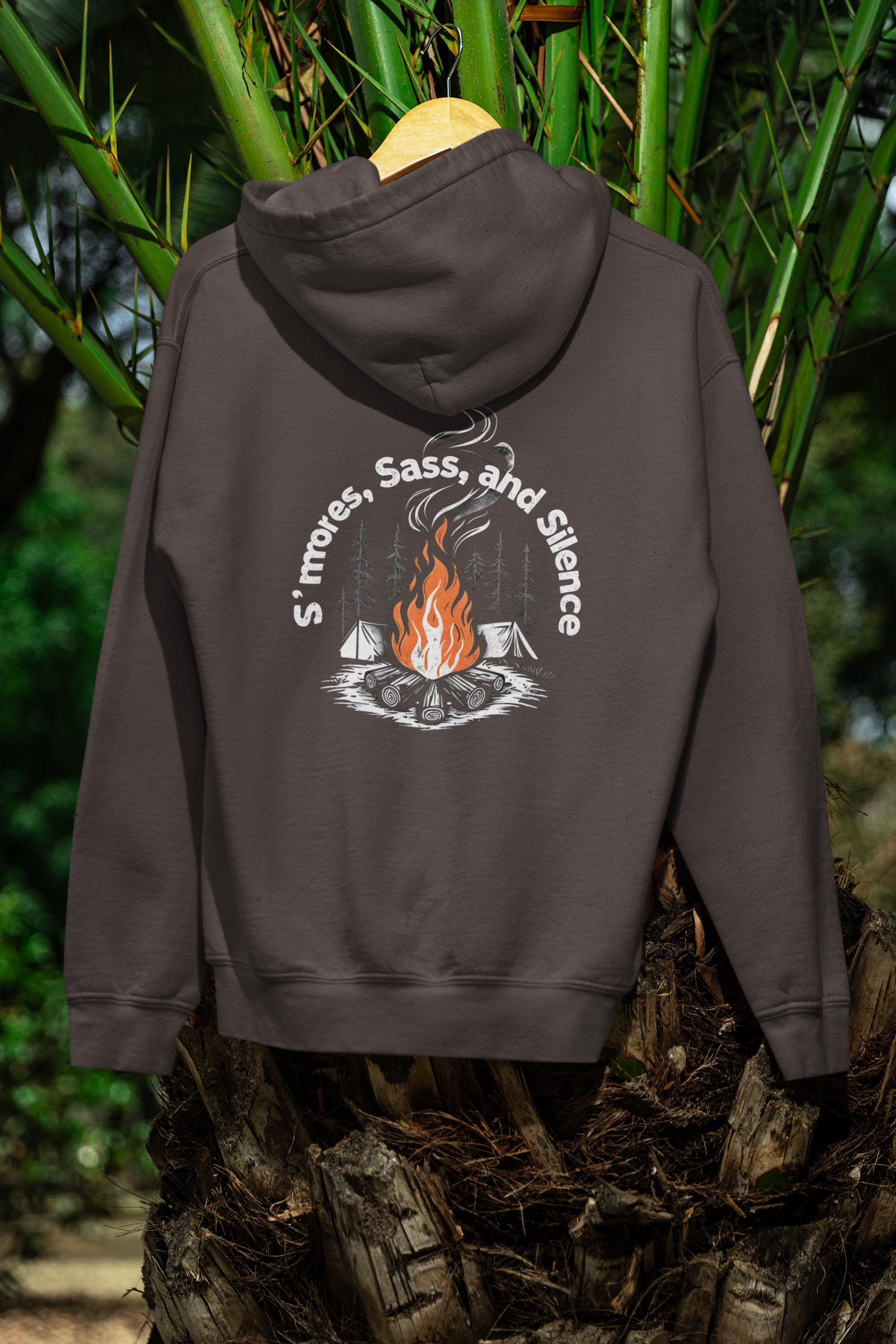 Camping Sweater - Nature Lover Gift - Outdoor Enthusiast Crewneck - Pine Tree Sweatshirt