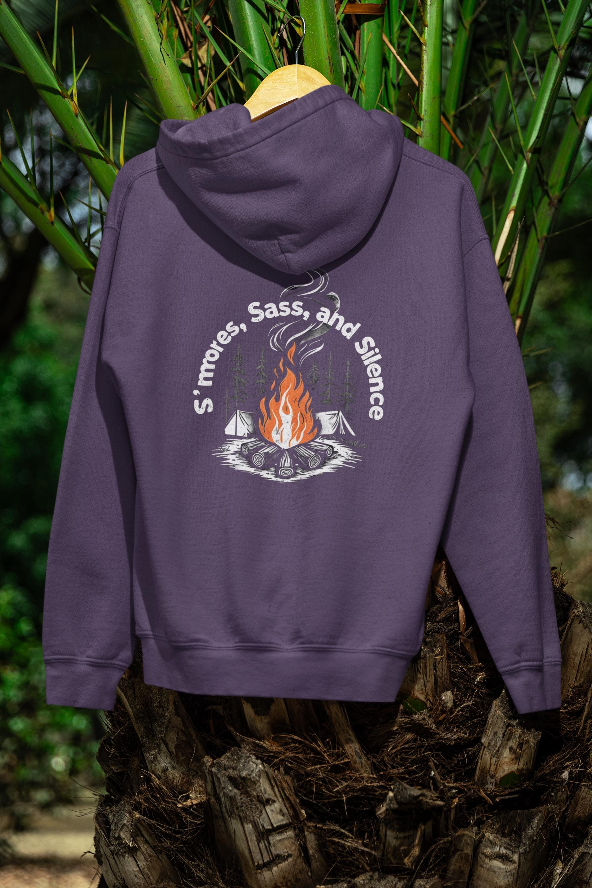 Camping Sweater - Nature Lover Gift - Outdoor Enthusiast Crewneck - Pine Tree Sweatshirt