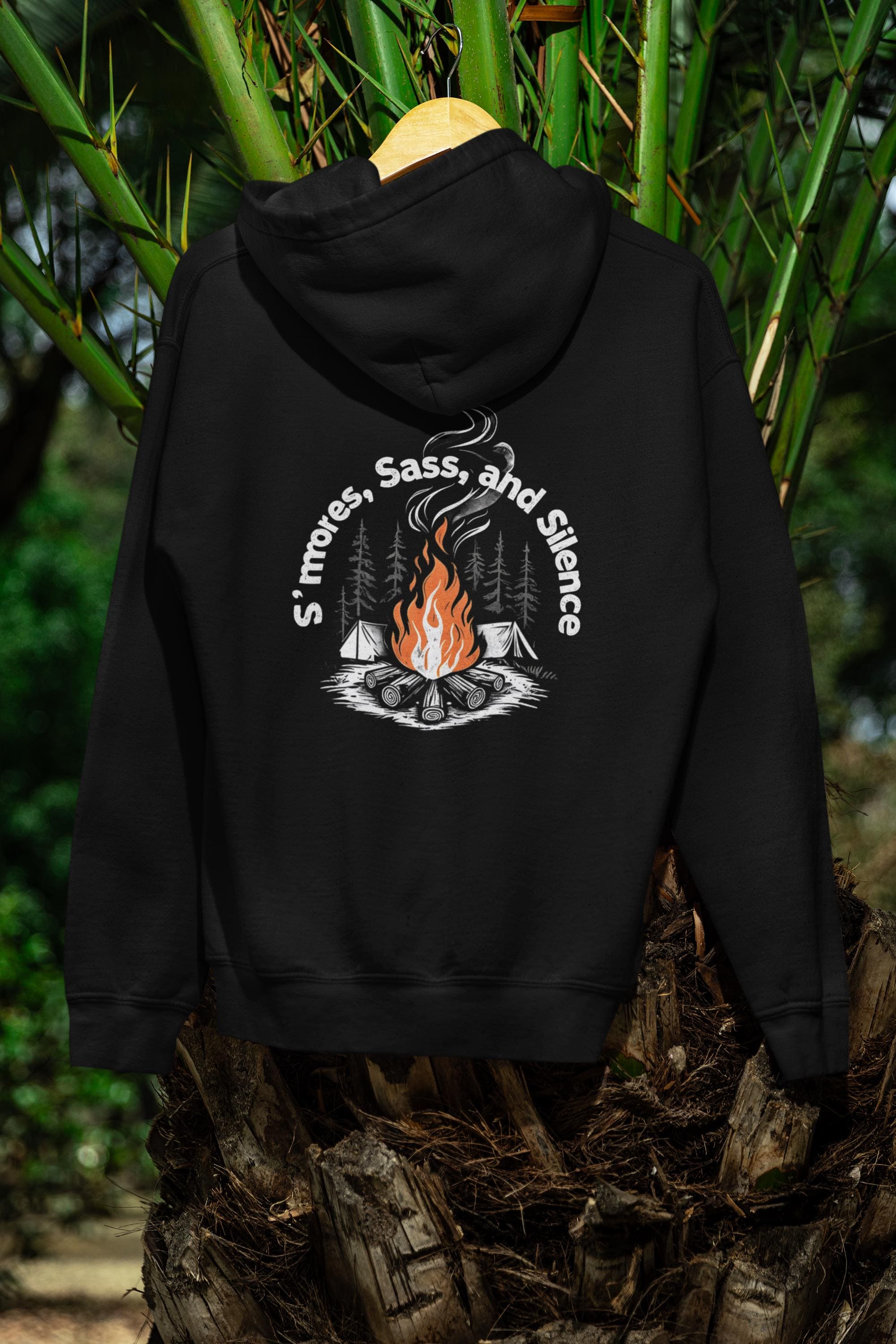 Camping Sweater - Nature Lover Gift - Outdoor Enthusiast Crewneck - Pine Tree Sweatshirt